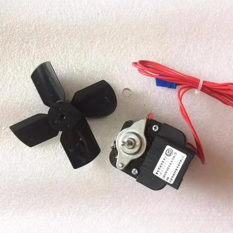 ل سانيو الثلاجة المبخر المحرك 4 واط ليزو غطاء القطب محرك غير متزامن شفرة المروحة YJF-61020-AF1-107