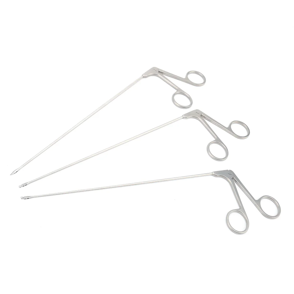 Factory Price Micro Laryngeal Forceps, ENT Instruments Laryngeal Biopsy Forceps Reusable Laryngeal Surgical Instruments Scissors