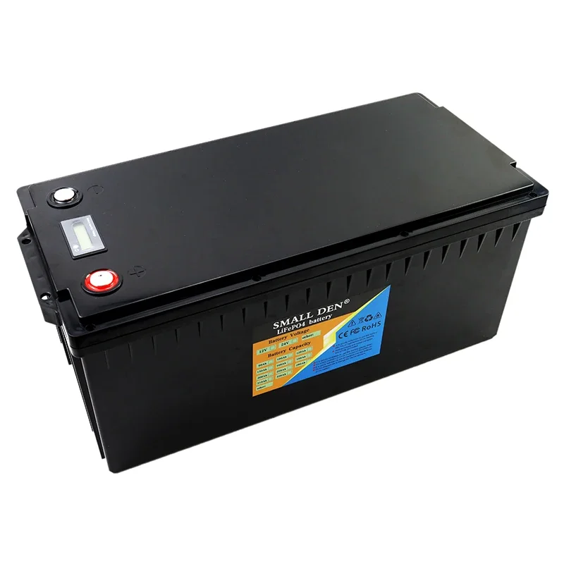 بطارية ليثيوم فوسفات الحديد 150AH24V BMS بطارية ليثيوم قابلة للشحن سيارة تخييم جولف على الطرق الوعرة مركبة الطاقة الشمسية خالية من الضرائب