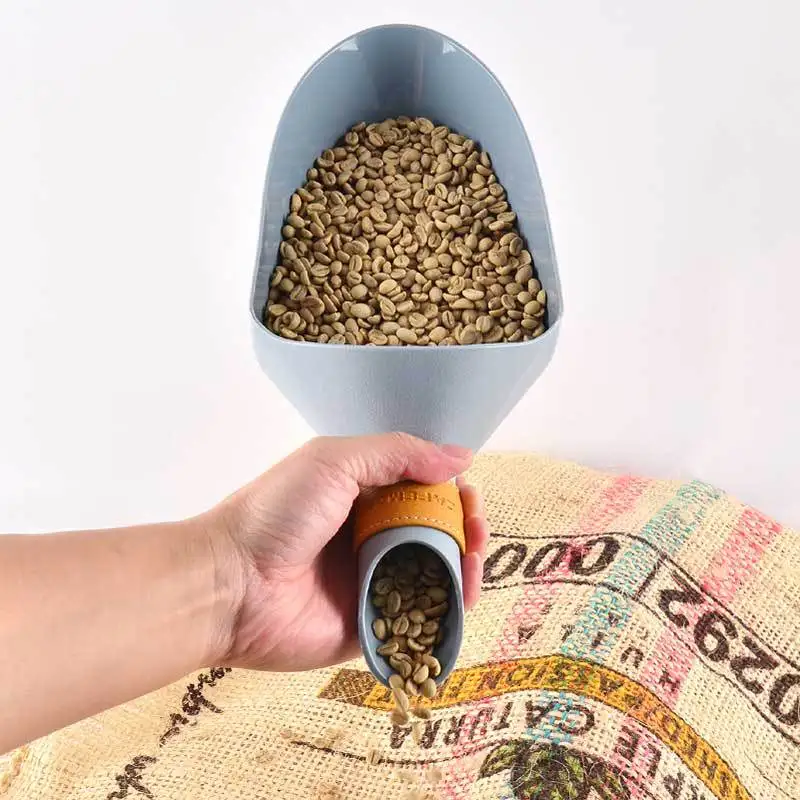 

Совок для кофе, Совок из необработанных зерен, студийный совок для выпечки, Совок из готовых зерен, острый кухонный совок, совок большой емко...
