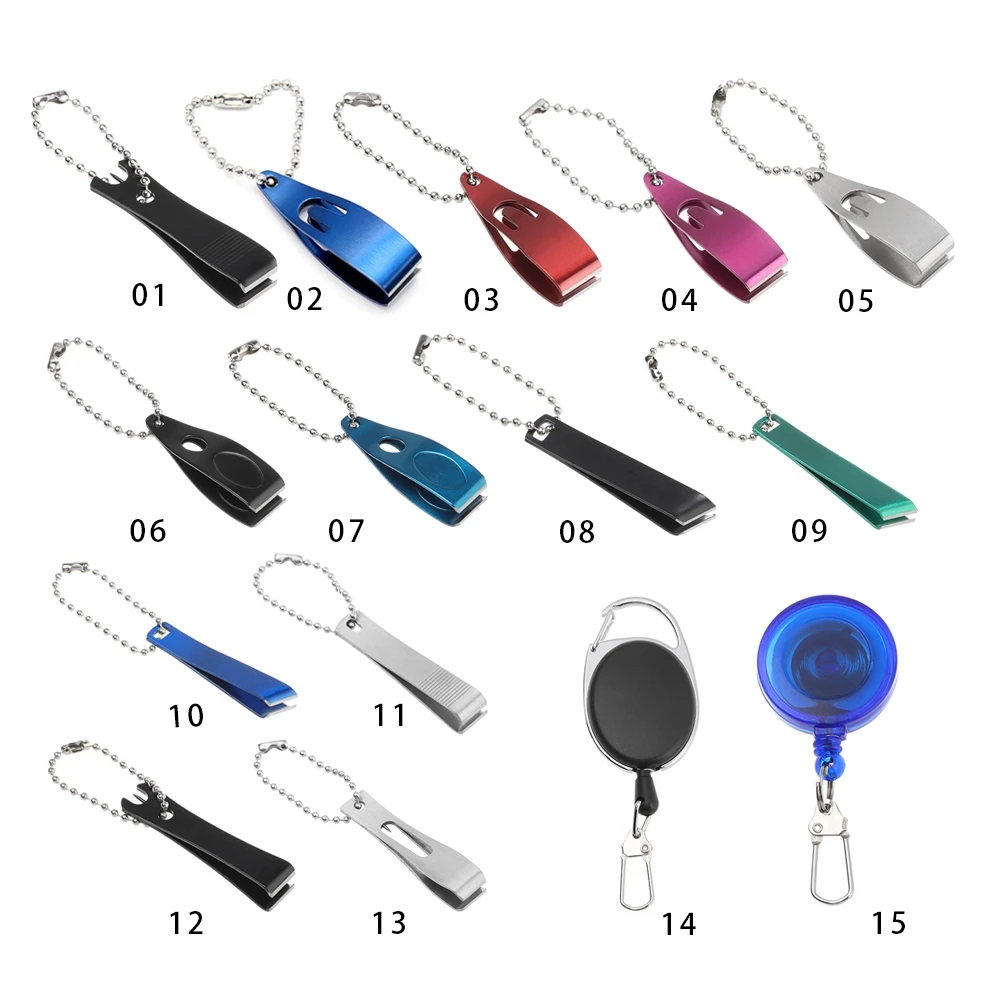 أداة قطع خط الصيد المحمولة الصغيرة من النايلون والأسلاك الكربونية أداة قطع كماشة مقص كليبرز أدوات صيد الأسماك مزيل خط الصيد