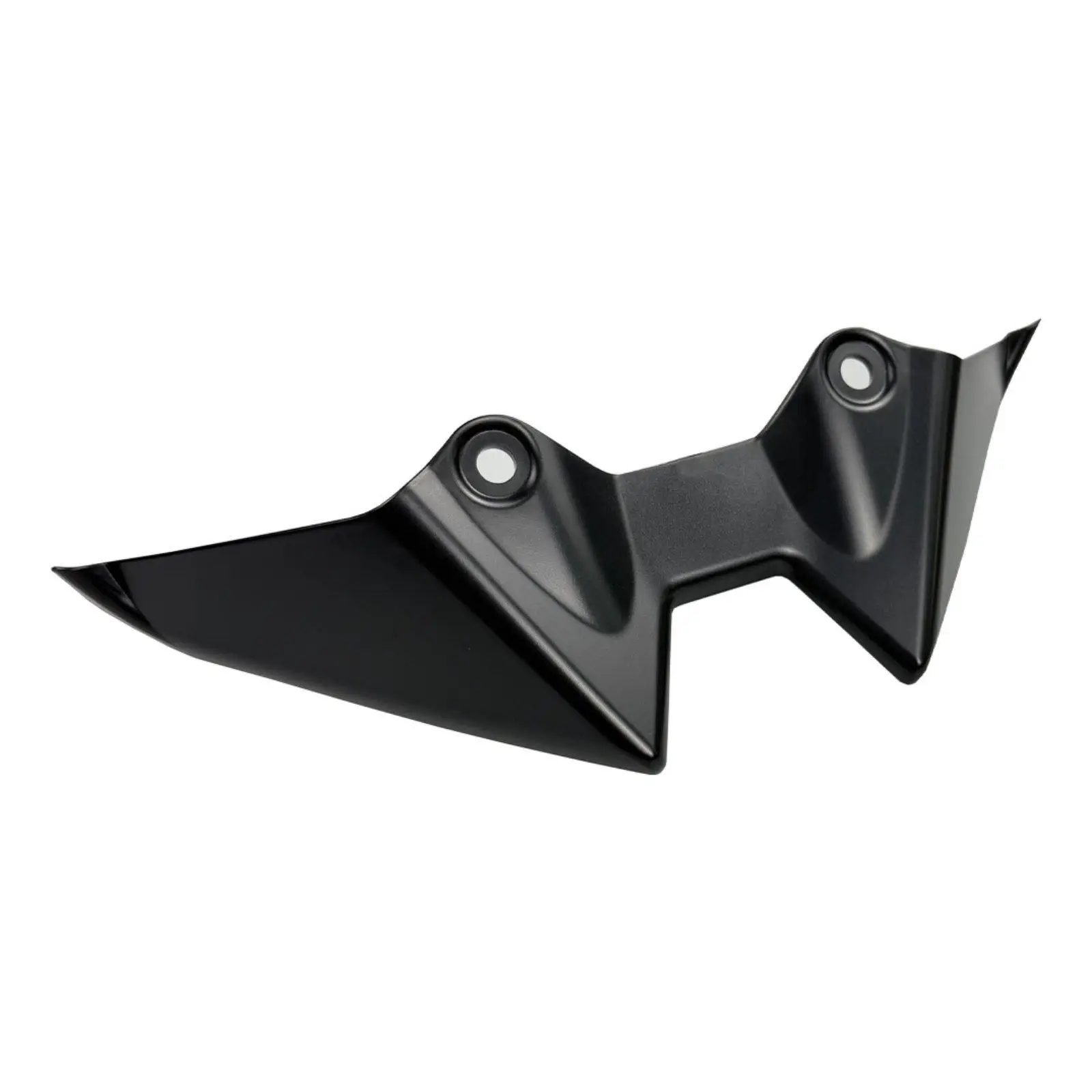 ABS Aerodynamic Winglet Downforce Frontal Spoiler Repairing Accessory for Kawasaki Z500 2024-2026 Street Bike
