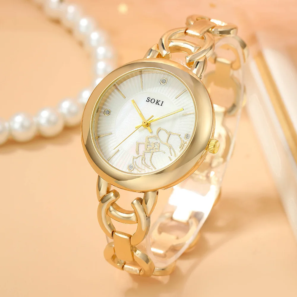 2022 Famous Brand Rose Gold Silver Casual Quartz Watch Women Mesh Stainless Steel Dress Women Watches Relogio Feminino Clock