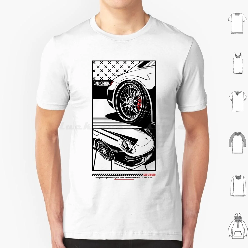 997-Carcorner T Shirt Cotton Men Women DIY Print Carcorner Car Cars Cargram Graphic Vector Vectorart Street Camber Jdm 4x4