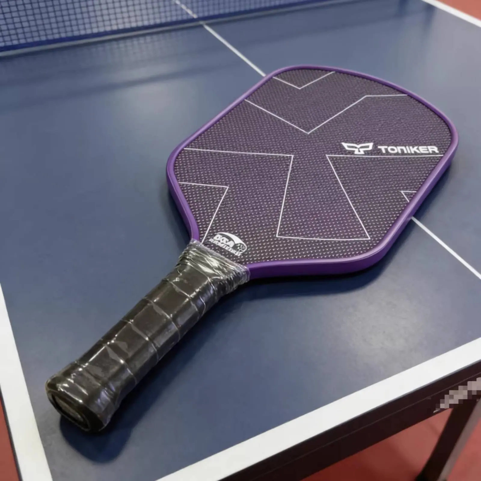 

Hexagonal Center Pickleball Racket Powerful Shots Hexagonal Center Pickleball Paddle Sports Equipment Non-Slip Handle USAPA