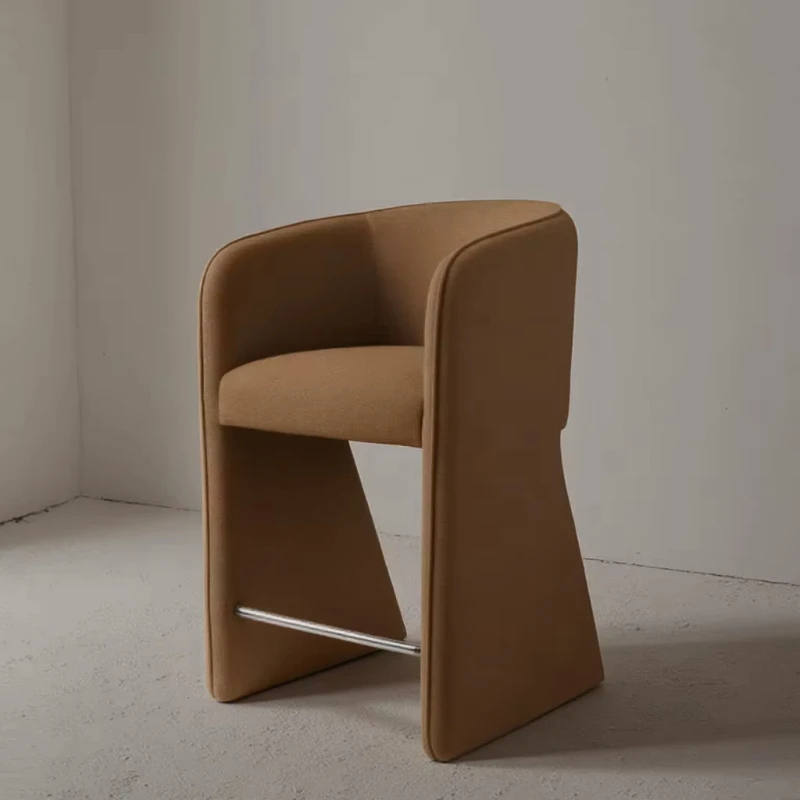 

Modern Interior Kitchen Furniture Fabric Dining Bar Chairs Indoor Counter Stool