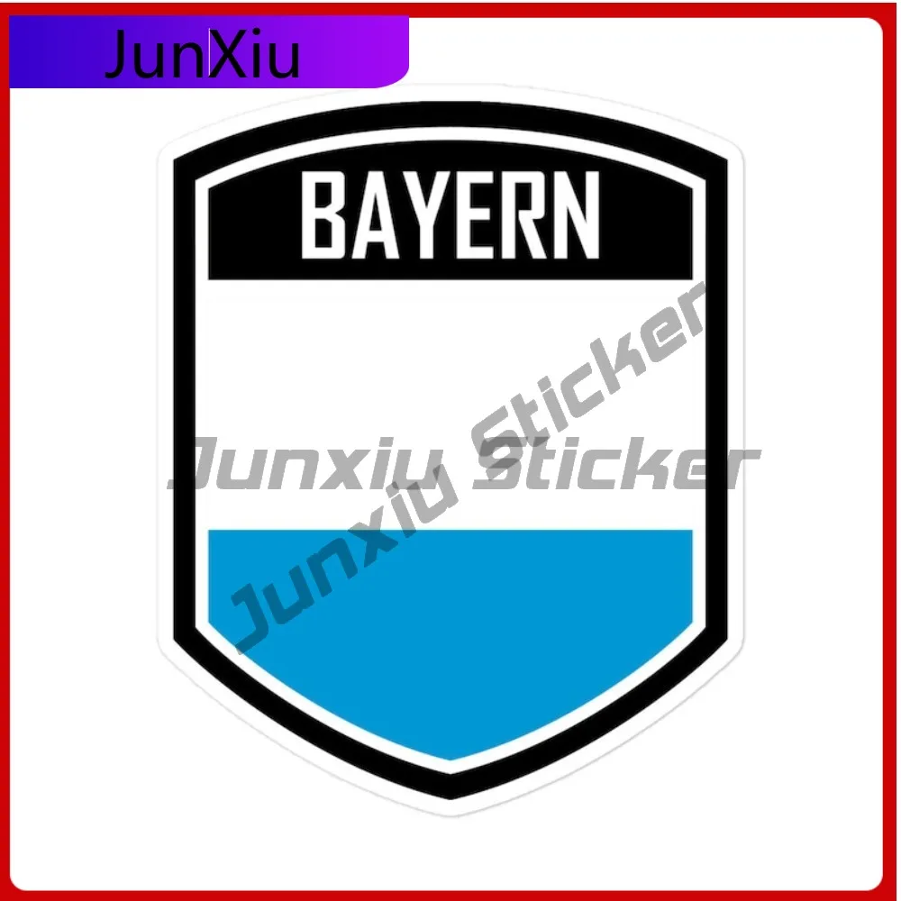 

Bayern Germany Flag Cool Personalized High Quality Emblem Waterproof Vinyl Decal Weatherproof and Scratch Cover PVC