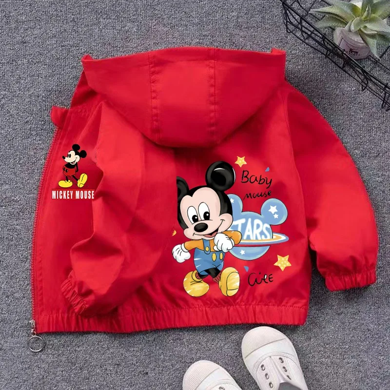 Veste imperméable Disney CombtureMouse, coupe-vent, manches longues, style de sport décontracté, sans sexe, le meilleur savoir, nouveau style paresseux