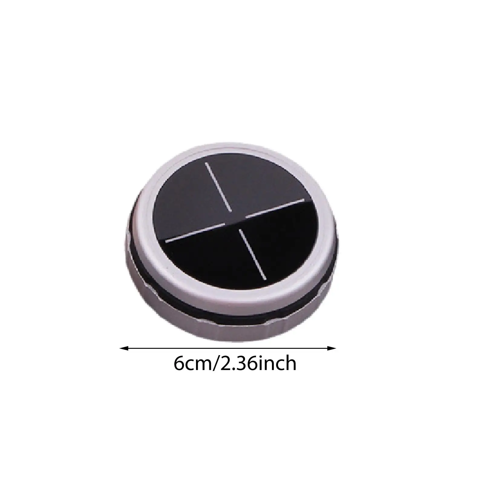 Adesivo de guarnição da tampa do botão multimídia 6cm para ///x6 profissional