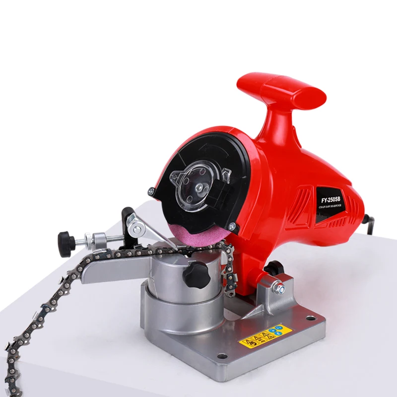 8400RPM Chain Saw Sharpener Grinding Chains Machine Portable Electric Chainsaw Sharpener Chain Saw Grinding Tool 220V 250W