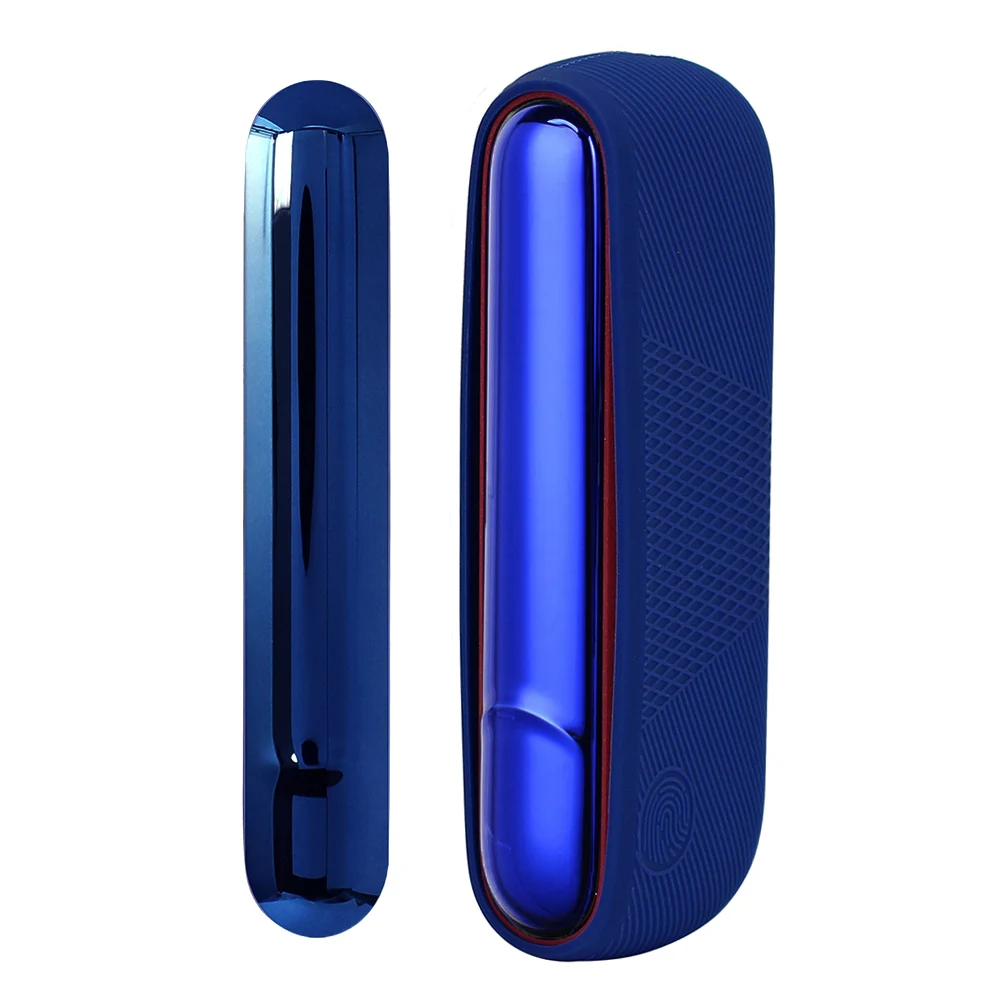 RUORUO 1 Case + 1 Side Cover for IQOS ILUMA Silicon Case for IQOS Iluma Decoration Accessories Replaceable Cover Accessories