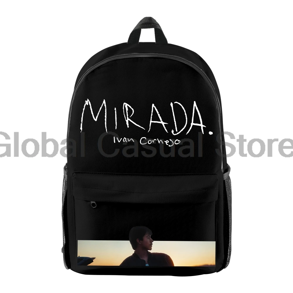 Ivan Cornejo Mirada Merch Backpack Women Men Casual Travel Bag Daypack Hip Hop Rucksack Fashion Bag