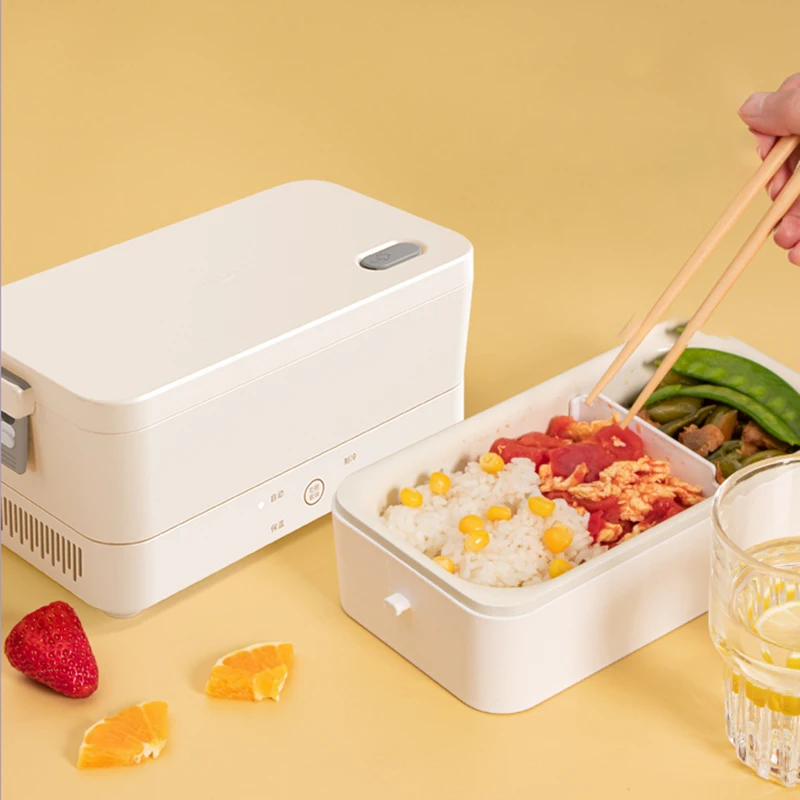 Portable Electric Lunch Box Cooling and Heating Integrated Multifunctional Thermal Insulation Lunch Container Office Dormitory