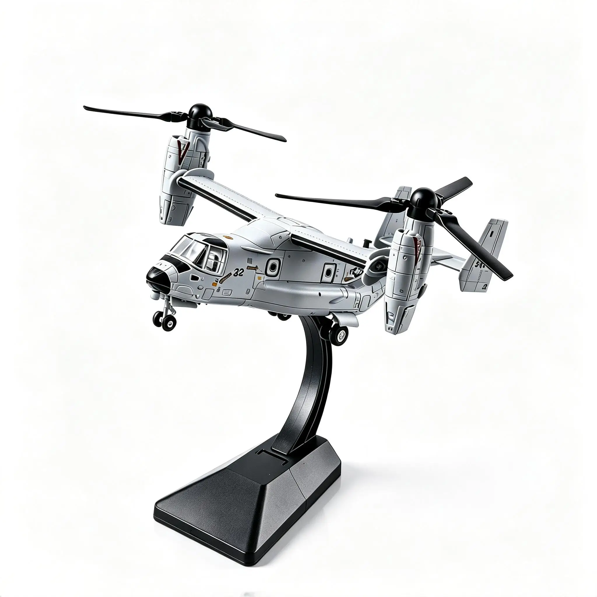 1/72 V-22 Osprey Tiltrotor-Flugzeugmodell aus ABS-Kunststoff, Militärflugzeugmodell zum Zusammenbauen, Spielzeug für Sammler, zur Ausstellung oder als Geschenk – Detail 4