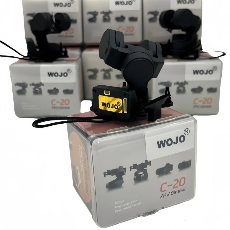 C-20T 3Axis Gimbal FPV Increased Stability PTZ Support DJI O3 O4 CADDX Walksnail Camera Support Head Chase Control Mavlink Sbus