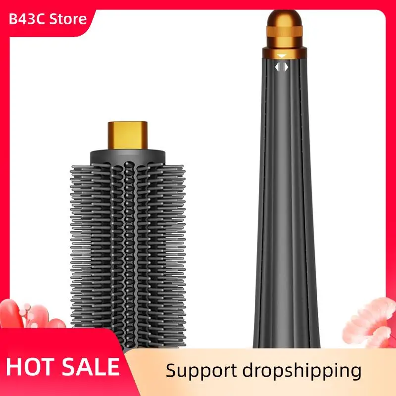 

B43C для Dyson Airwrap HS01 HS05 HS08 Совместимая круглая щетка для увеличения объема 0,78–1,4 дюйма, конические длинные бочки, насадки для щипцов для завивки