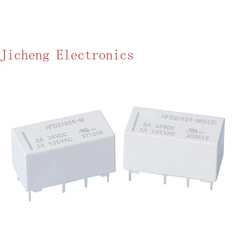 HFD2-024-M 24VDC Brand-new Original Relay 8-pin 1A Two Group Conversion Monostable Standard Type