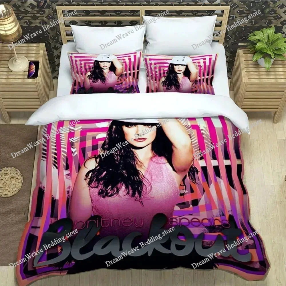 

Britney Spears Bedding Set Duvet Cover 3d Bedding Fashion Design Decoration King Duvet Cover Set Double Bed Set Bedding Sets741
