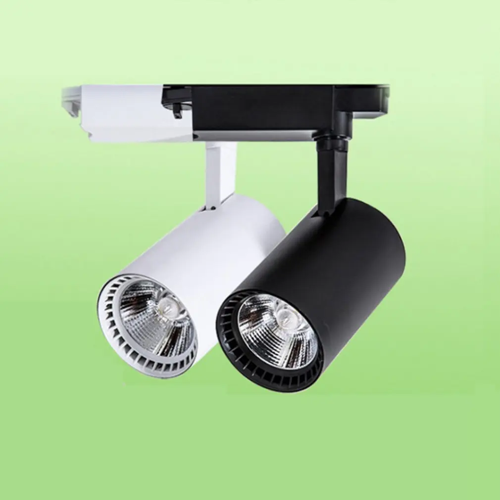 LED Track Light 10W  COB Track Lights Aluminum Rails Track Lighting Fixture For Clothing Store Living Room Home