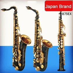 Japan 875ex Original 1 :1 key type Alto Saxophone black nickel gold Professional soprano Sax tenor saxofone jazz instrumen