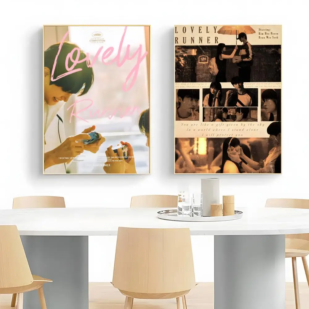 romance drama l-Lovely Runner Poster Wall Art Print Decorative Mural Home Decor Gift Unframed