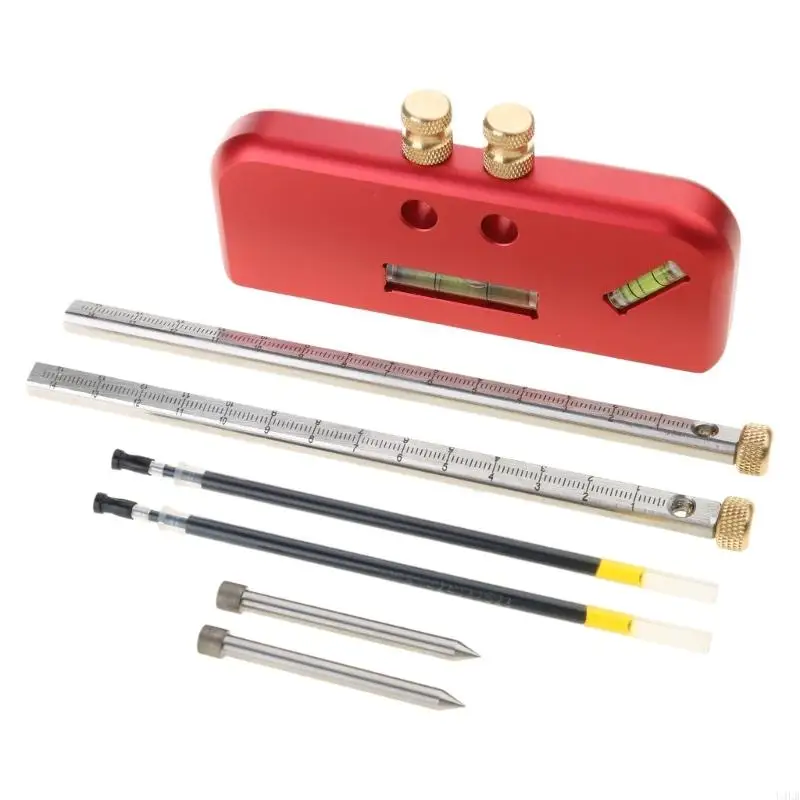 Professional Woodworking Scriber Morise Morise Alluminio Alluminio Draw Draw Line Metal Ceramic Strumenti scrittura in legno