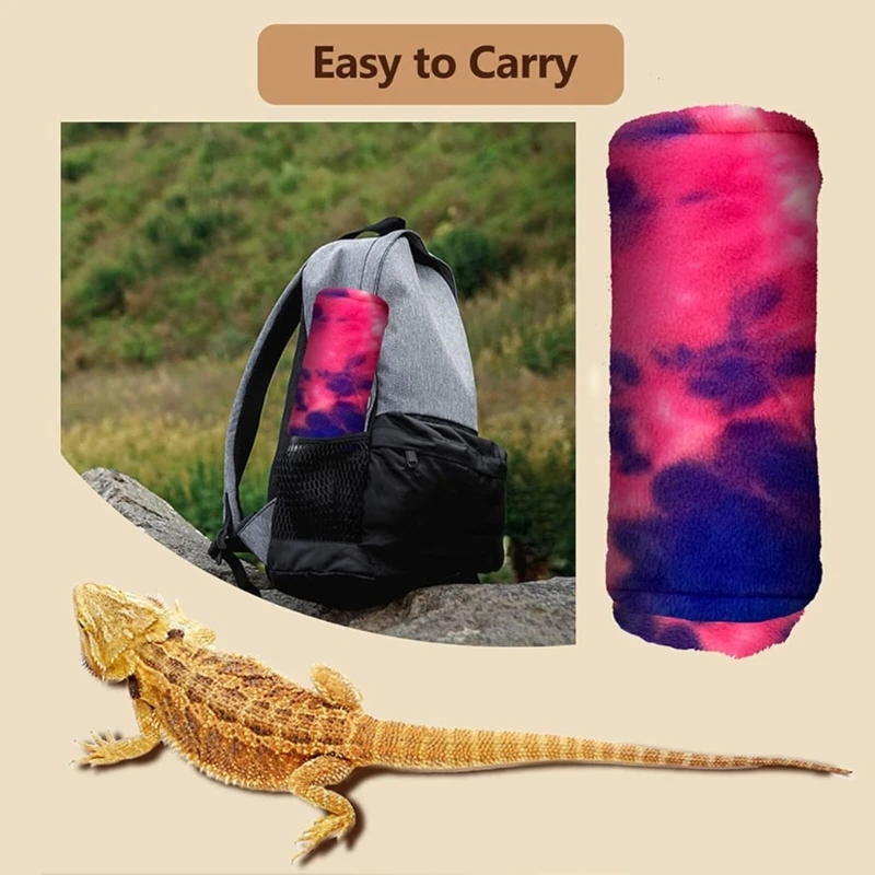 Lizards Sleeping Bag Terrariums Habitats Accessories Reptiles Sleep Bed Pillow