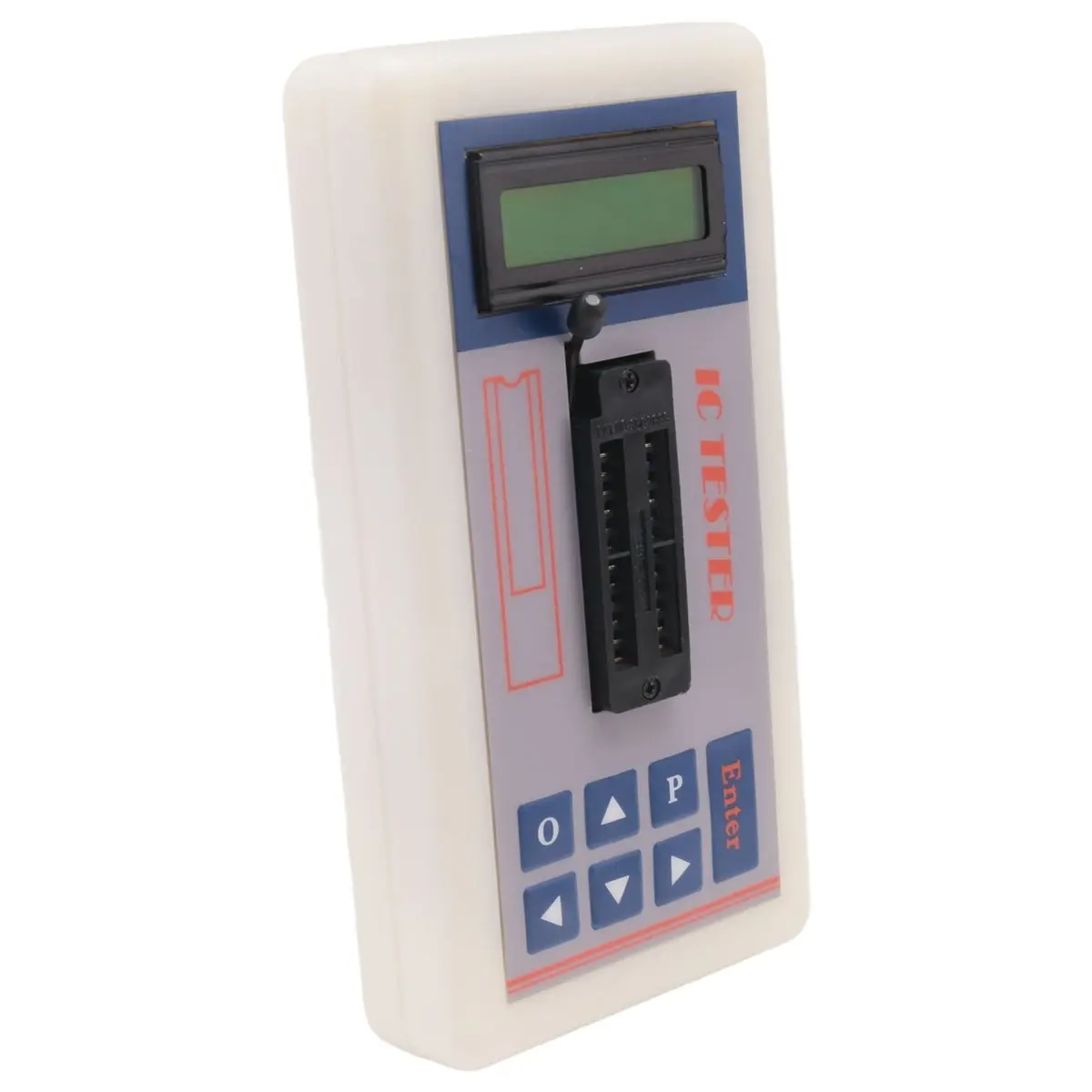 ABGN Professional Integrated Circuit IC Tester Transistor Tester Online Maintenance Digital LED Transistor IC Chips Tester(A)