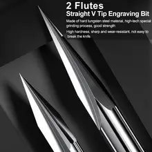 V Shape CNC Router Bit 6mm #6