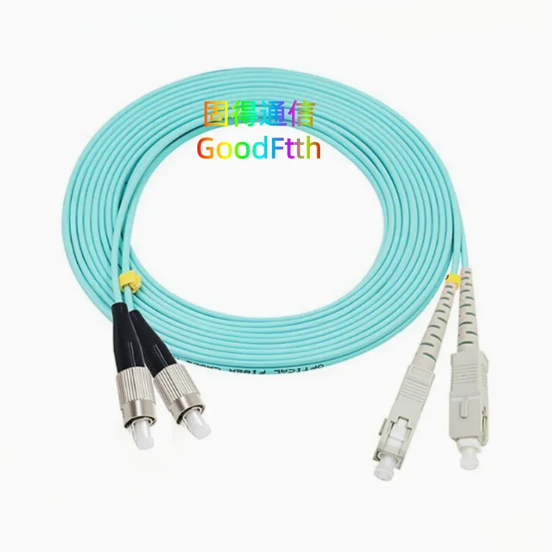 

Патч-корд SC-FC FC-SC OM3 Duplex, кабель-перемычка GoodFtth