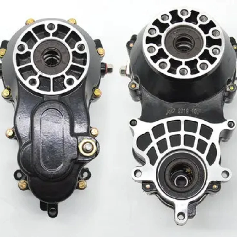 5-hole 16-tooth split motor differential assembly with high and low gearboxes for electric tricycles