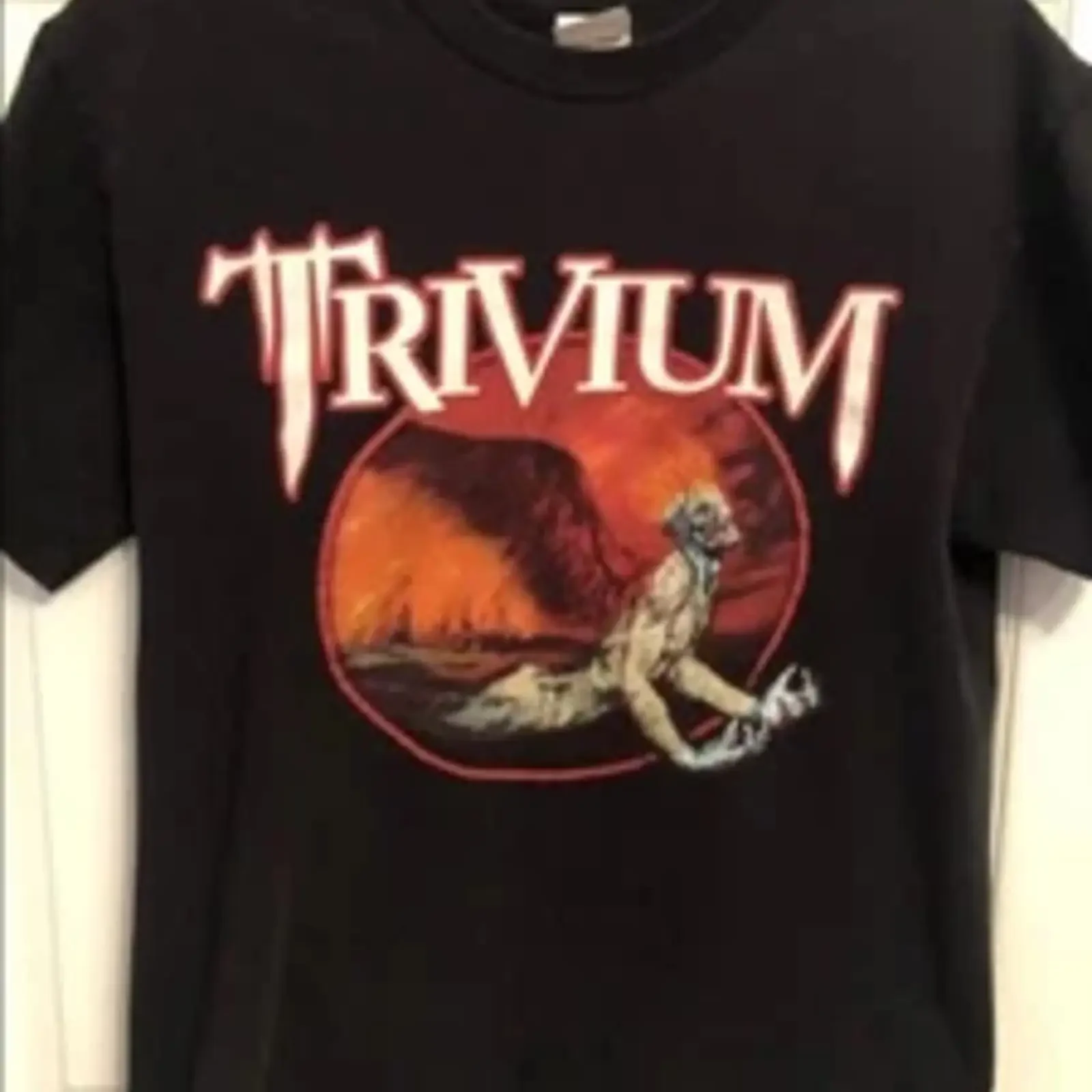 Trivium Ascendancy Tour 2005 T Shirt unisex cotton all sizes S to 5XL UU286 vintage Washed Soft designer clothes Casual fashion