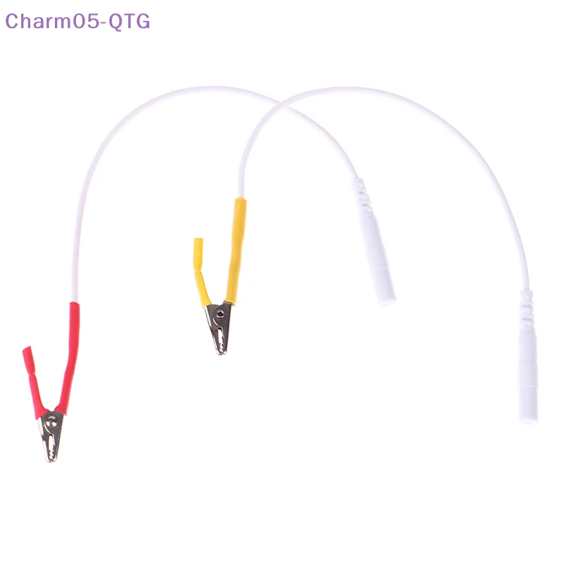 

Hot！1pc 19.5cm Tens/Ems tieline Alligator Clip Cable Wire Electrode For SDZ-II Electronic Acupuncture 2mm Pin Type Cable