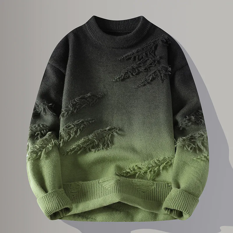 

2025 Winter Sweaters for male men thick O-neck sweater men Student youth sweaters autumn Men's wool Casual Knitwear Pullover