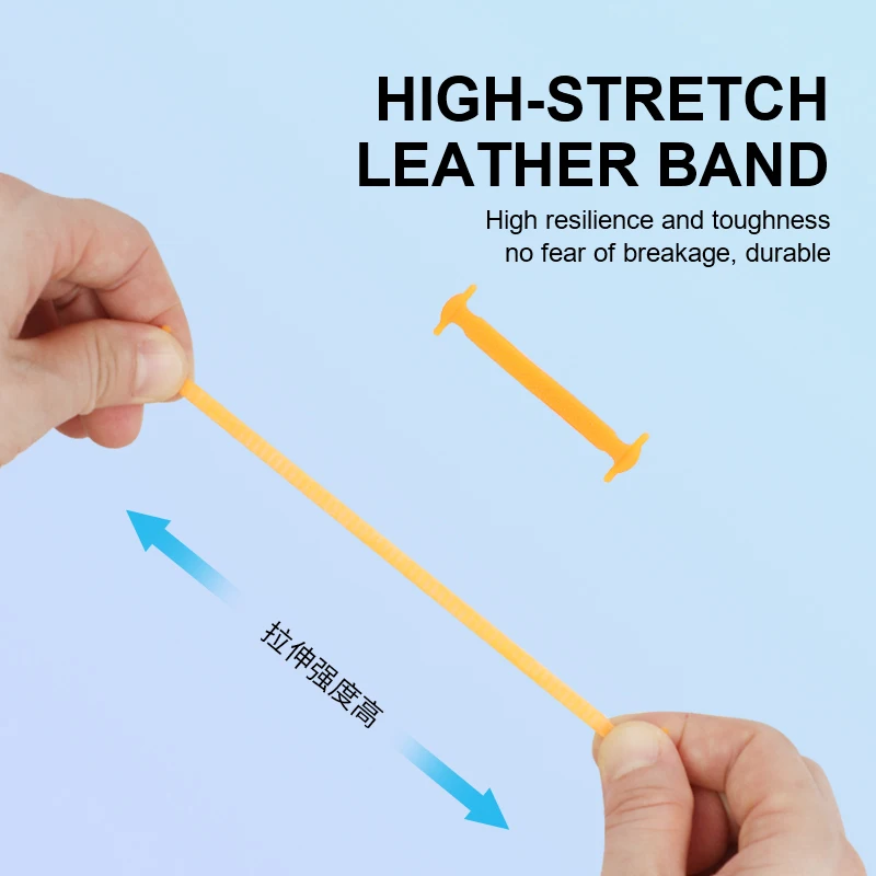 14Pcs/Lot Running Elastic Silicone ShoeLace All Sneaker No Tie Silicone Shoe Laces Creative Shoelaces For Unisex