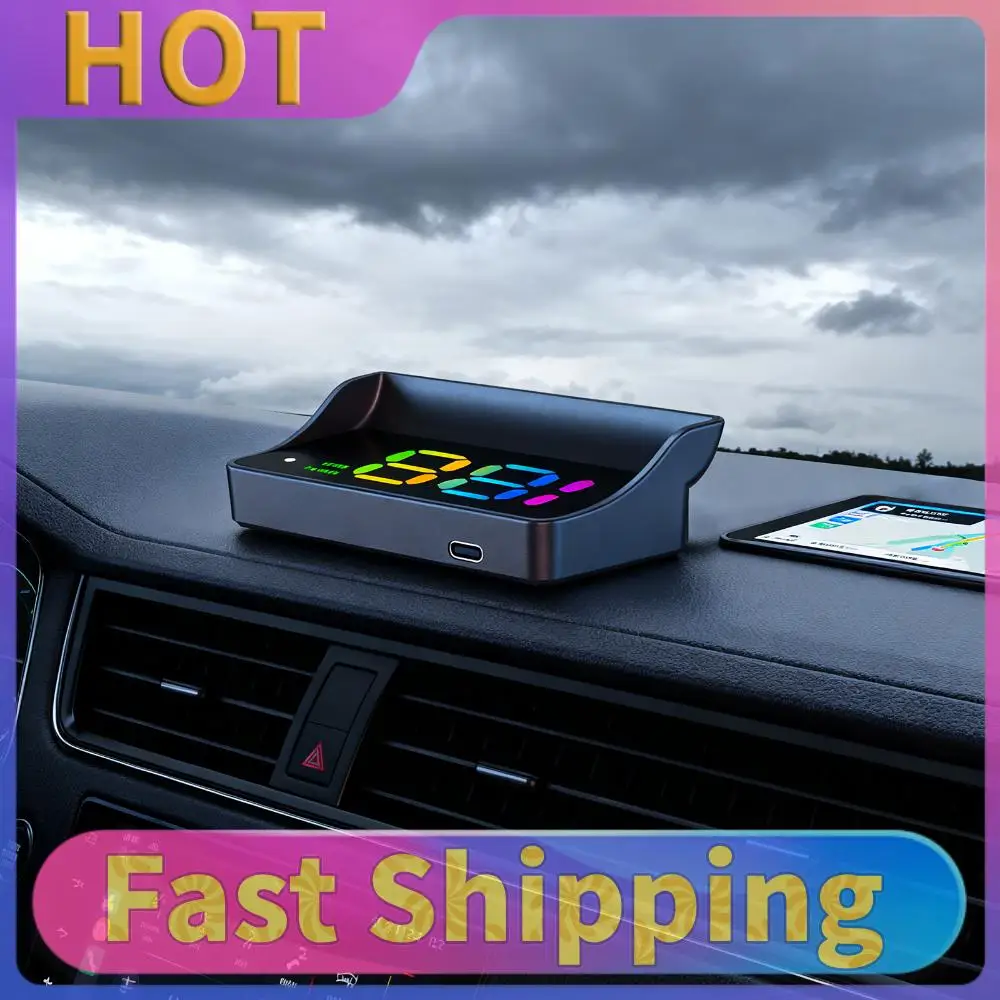 hud-automotivo-com-ajuste-automatico-de-brilho-gps-head-up-display-velocimetro-digital-para-todos-os-carros-e-caminhoes-plug-and-play-peca-automotiva