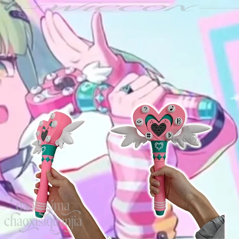 

Аксессуары для косплея Angels Of Delusion Sunna Idol: милый 3D-микрофон из полимолочной кислоты, реквизит для игры Zenless Zone Zero