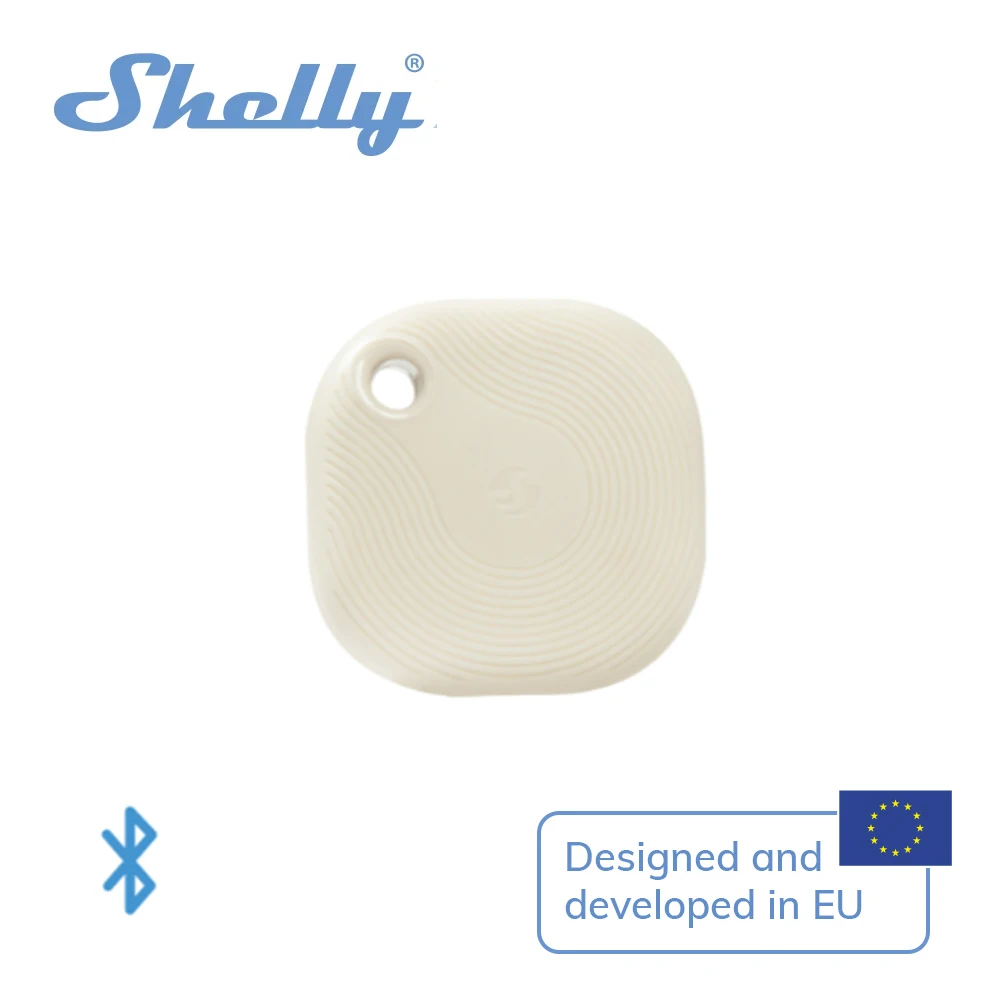 Shelly BLU Button Tough 1 Bluetooth Operated Smart Button Able To Turn On/off Appliances Dim Activate Scenes