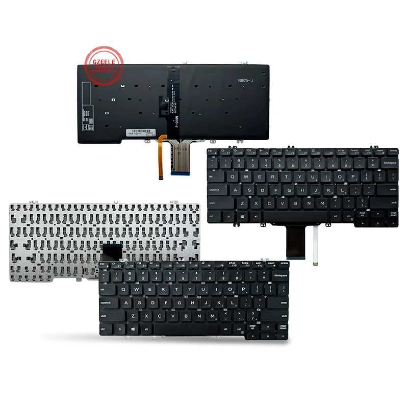 NEW US laptop keyboard For DELL Latitude 3300 5200 5300 7200 7300 3301 7290 5310 7301 E7300 E5300 5300 2-in-1