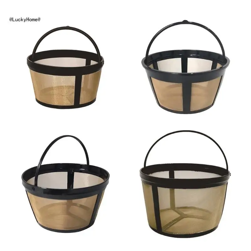 Permanent Basket Coffee Filter Reliable Coffee Filter Skimmers Suitable for 4/6/8/12 Cup Basket Unit 11UA