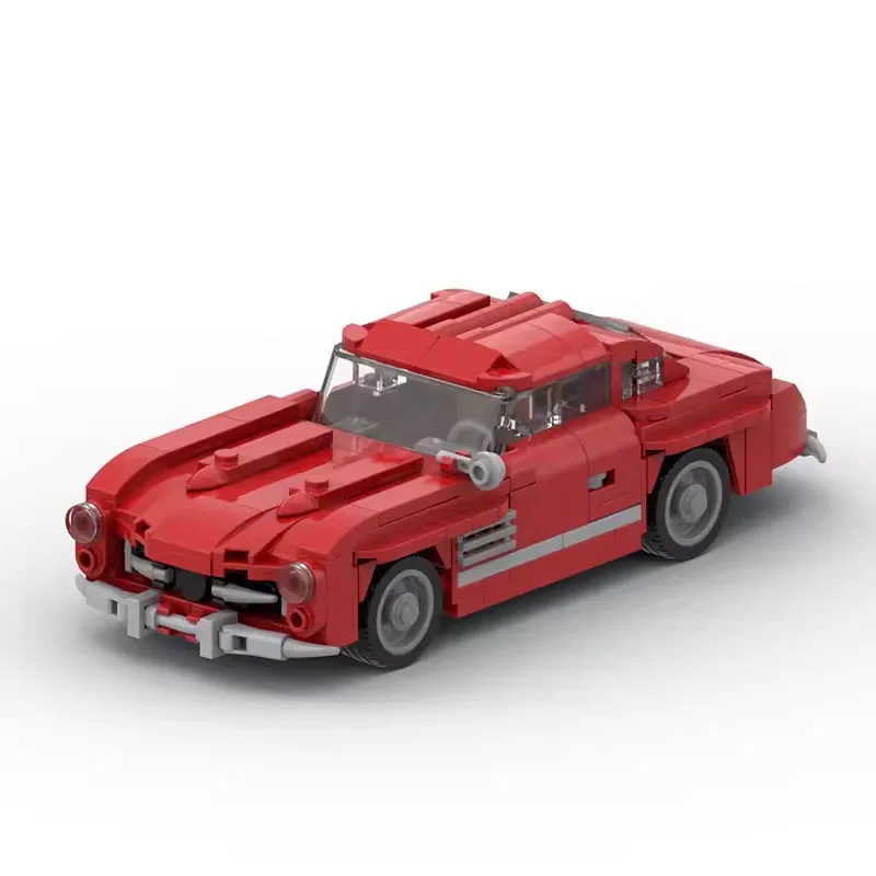 

300 SL Speed Champions Red Sports Cars Building Blocks Bricks Set Kids Toys Gifts For Boys & Girls