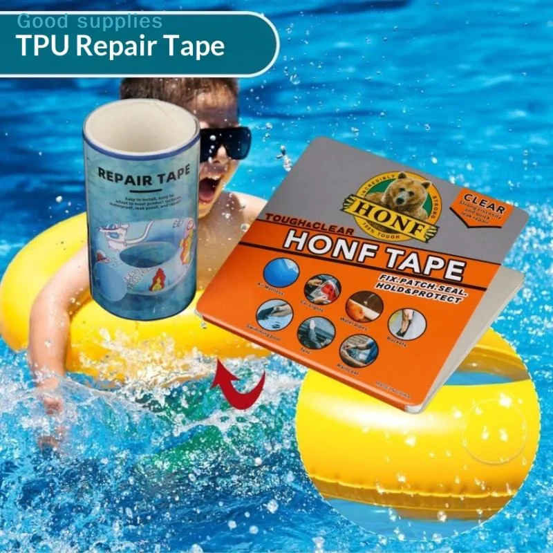 nimbleTPU Repair Tape Self-Adhesive 1 Set Ultra Strong for Camping Tents Swim Rings Inflatables Puncture Sealing Toolobject