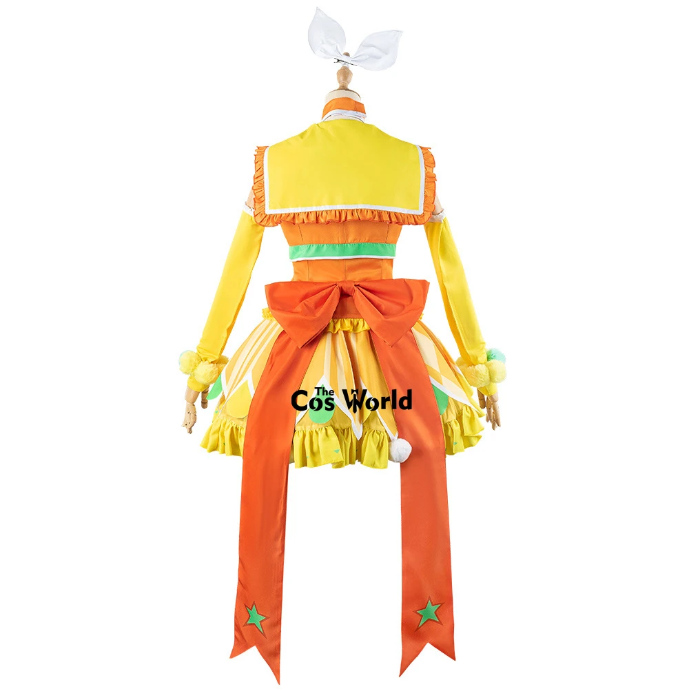 Project Sekai Colorful Stage Feat Beat Virtual Singer Design Rin Len Uniform Outfits Anime Cosplay Costumes image 5