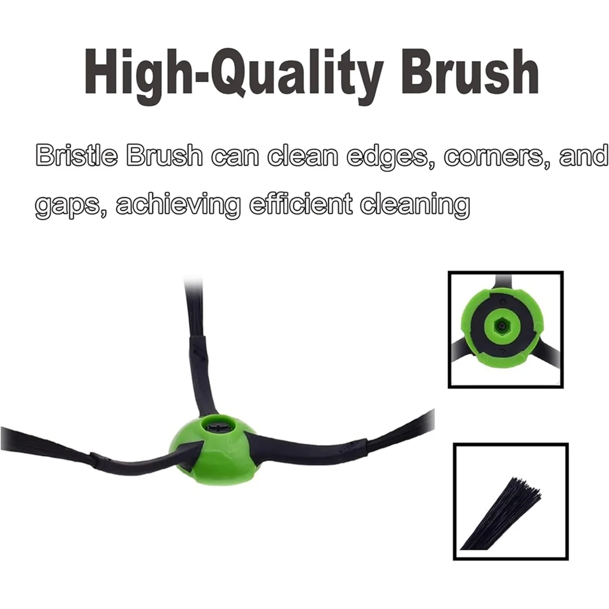 Brosses latérales pour IRobot Roomba, séries E, I, & J, E5, E6, I1, I1 +, I3, I3 +, I4, I4 +, I6, I6 +, I7 i7 +, I8, I8 +, J7, J7 +