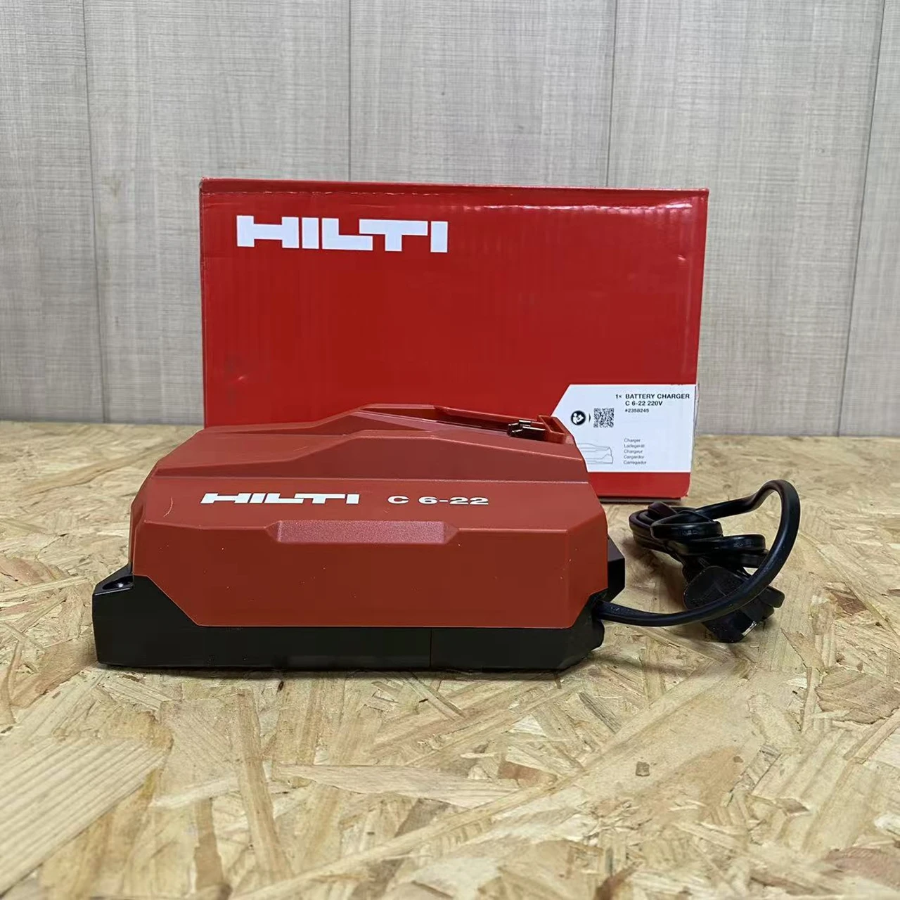 HILTI C 6-22 شاحن سريع لبطارية أداة الطاقة نورون 22 فولت مع سلك طاقة جديد 220 فولت