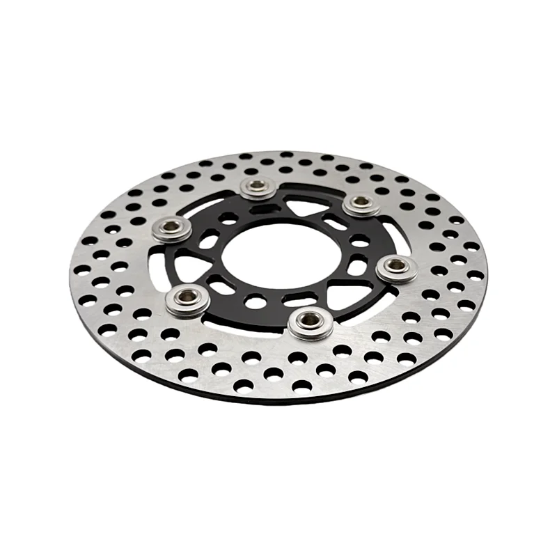 Universal For DIO AF27 AF28 AF18 ZX AF34 AF35 AF36 motorcycle Aluminum alloy Floating brake discs 200mm Rapid cooling brake pads