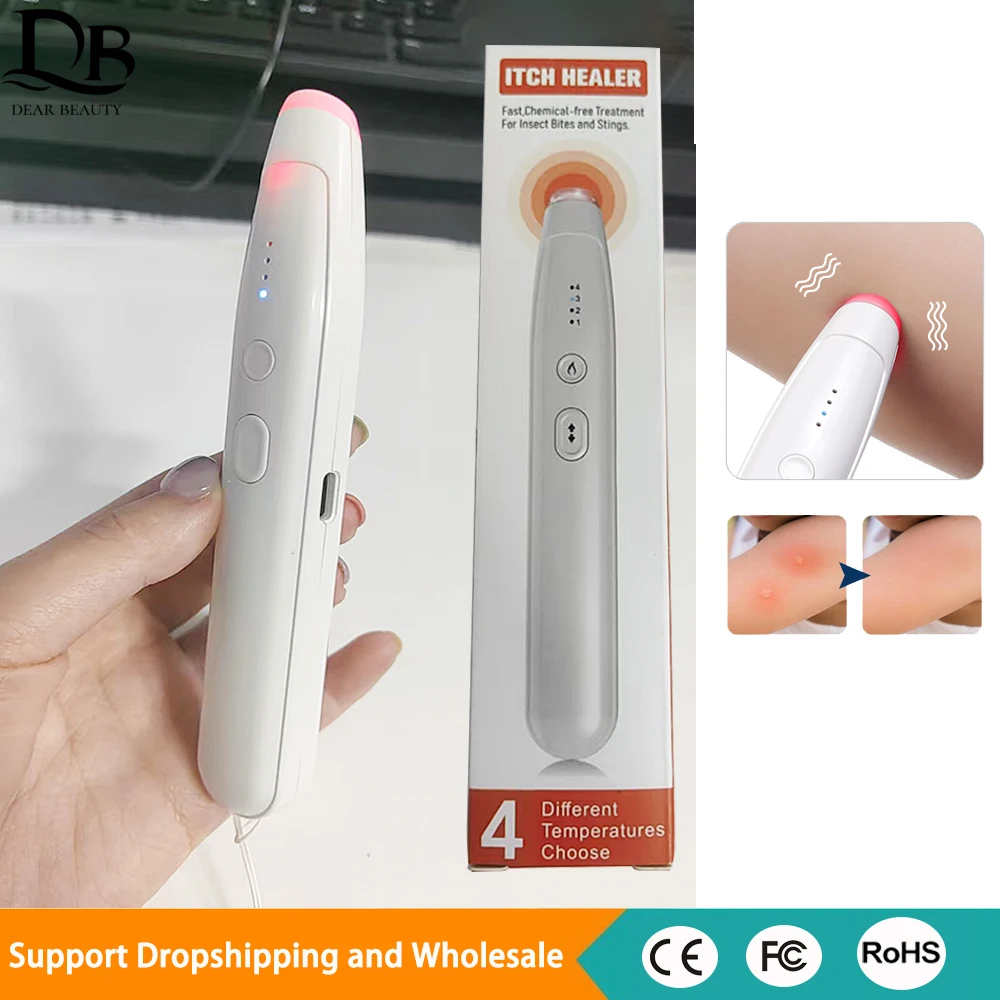 

Potable Anti-Itch Pen Electronic Mosquito Bite Pen Natural Mosquito Brepellent Pen Chemical-Free Itching Bite Antipruritic Pen