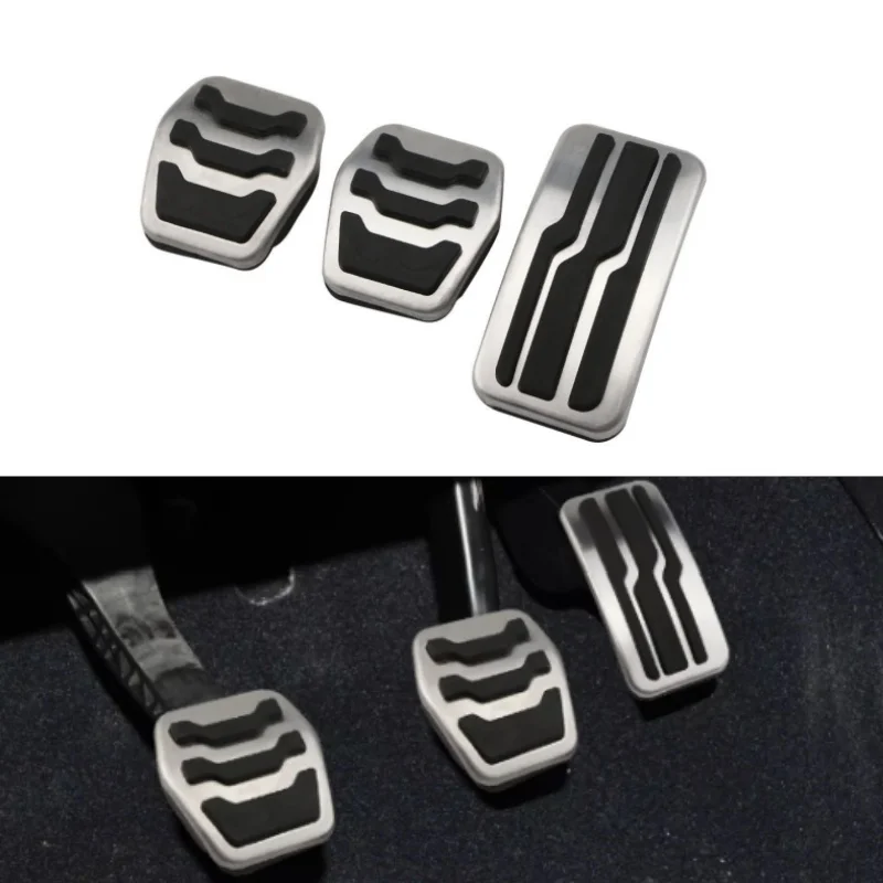 

Stainless Steel Car Pedal Cover for Ford Focus 2 3 4 MK2 MK3 MK4 RS ST 2005-2020 Kuga Escape 2009-2020 Pads Pedals Parts