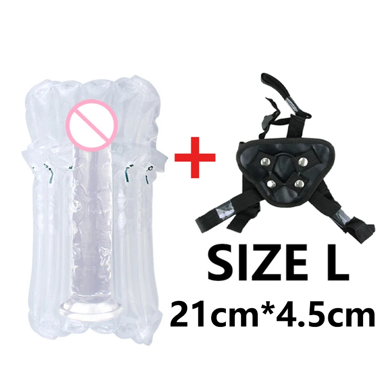 Strap-on Silicone Dildo for Women Masturbators Suction Gay Realistic Dildos Huge Penis Sexual Harness Anal Sex Toy for Lesbian