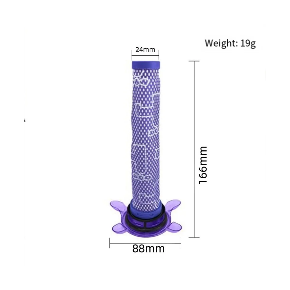 مناسبة للمكنسة الكهربائية V8 FOCUS ملحقات الفلتر الخلفي للمرتبة المسبقة A